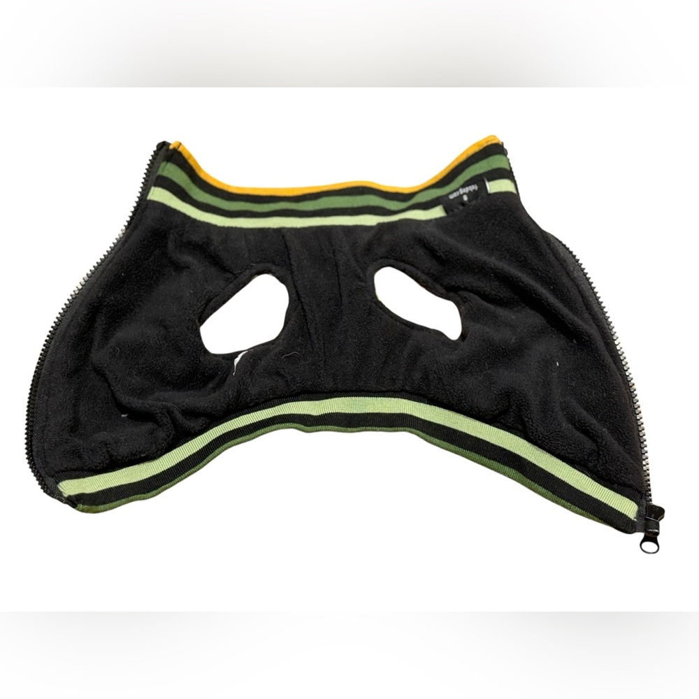 Fabdog Black Chevron Puffer Jacket in Black Size Small - Picture 4 of 6
